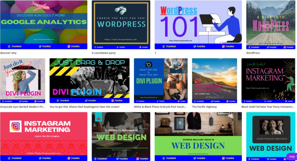 Canva Designs for Social Media Posts