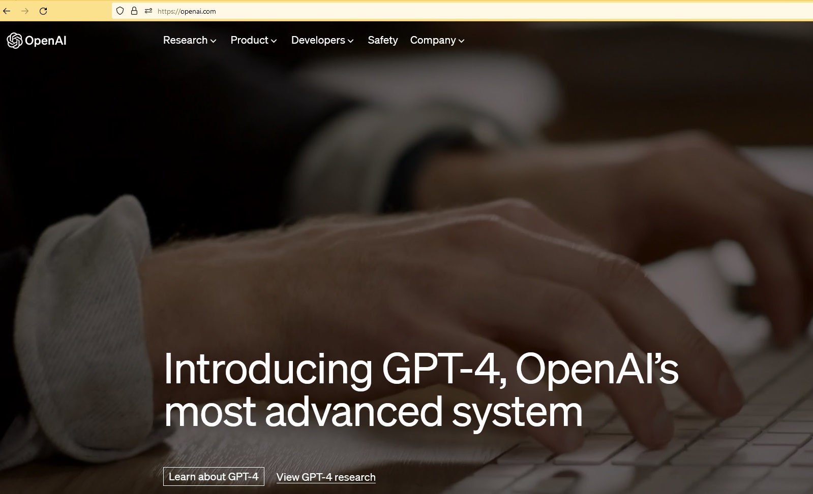 OpenAi Page