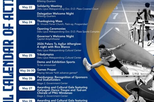 Palaro 2026 Schedule